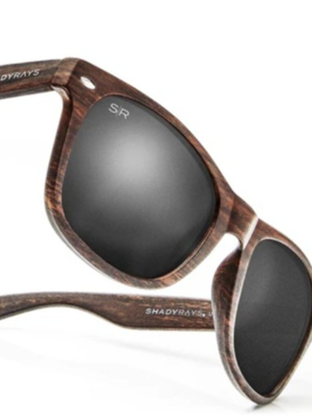 SHADYRAYS Classic Timber Polarized Sunglasses, Deep Timber, Unisex, New